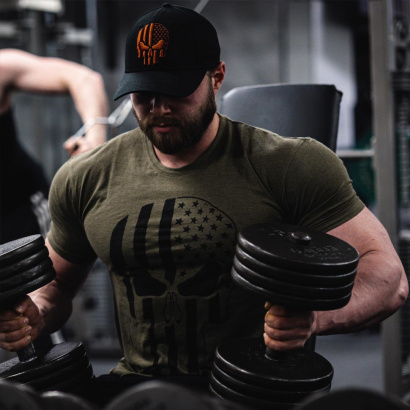 GASP Relentless Cap Black/Flame GASP Relentless Cap Black/Flame