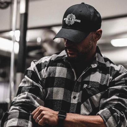 Better Bodies BB Baseball Cap Black V2