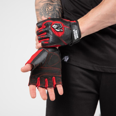 Gorilla Wear Mitchell Training Gloves Black/Red