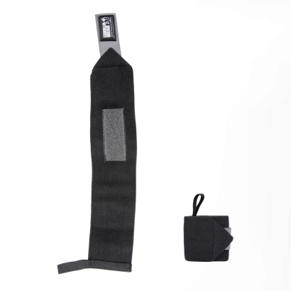Gorilla Wear Wrist Wraps Basic Black/Grey