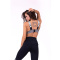 NEBBIA Lace-Up Sport Bra Metal NEBBIA Lace-Up Sport Bra Metal