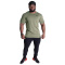 Better Bodies Essential Tapered Tee Washed Green