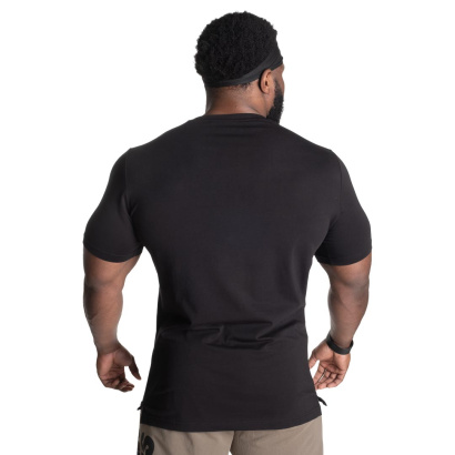 Better Bodies Essential Tapered Tee Black Better Bodies Essential Tapered Tee Black