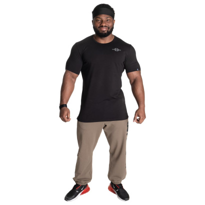 Better Bodies Essential Tapered Tee Black Better Bodies Essential Tapered Tee Black