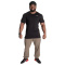 Better Bodies Essential Tapered Tee Black Better Bodies Essential Tapered Tee Black
