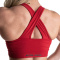 Better Bodies Scrunch Sports Bra Chili Red