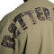 Better Bodies Team Iron Thermal Tee Washed Green Better Bodies Team Iron Thermal Tee Washed Green