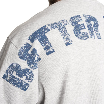 Better Bodies Team Iron Thermal Tee Grey Melange Better Bodies Team Iron Thermal Tee Grey Melange