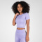 Gorilla Wear Selah Seamless Crop Top Lilac Gorilla Wear Selah Seamless Crop Top Lilac