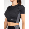 Gorilla Wear Selah Seamless Crop Top Black