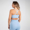 Gorilla Wear Selah Seamless Sports Bra Light Blue