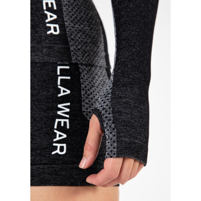 Gorilla Wear Selah Seamless Long Sleeve Black Gorilla Wear Selah Seamless Long Sleeve Black