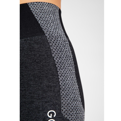 Gorilla Wear Selah Seamless Cycling Shorts Black