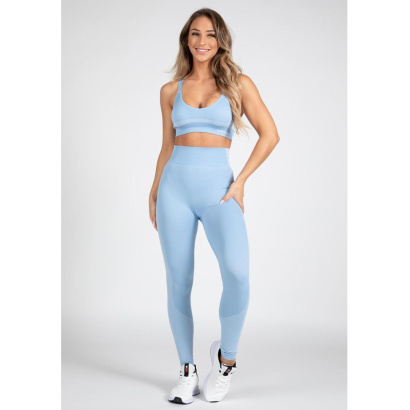 Gorilla Wear Selah Seamless Leggings Light Blue
