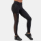 NEBBIA Black Mesh Design Leggings Black NEBBIA Black Mesh Design Leggings Black