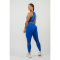 NEBBIA FIT Active High Waist Leggings Blue