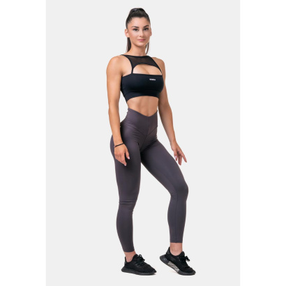 NEBBIA Classic HERO High Waist Leggings Marron NEBBIA Classic HERO High Waist Leggings Marron