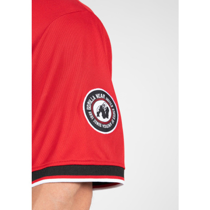 Gorilla Wear Trenton Football Jersey Black/Red Gorilla Wear Trenton Football Jersey Black/Red
