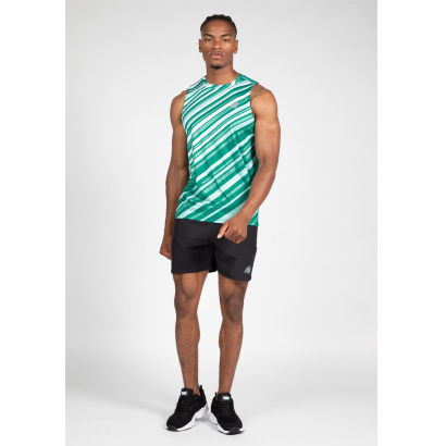 Gorilla Wear Easton Tank Top Teal Green