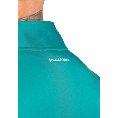 Gorilla Wear Vernon Track Jacket Teal Green