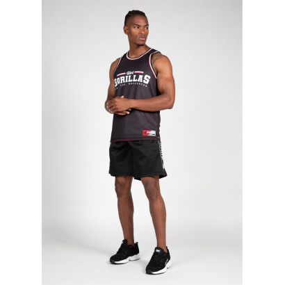 Gorilla Wear Keene Reversible Tank Top Red/Black Gorilla Wear Keene Reversible Tank Top Red/Black