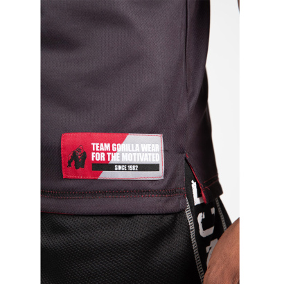 Gorilla Wear Keene Reversible Tank Top Red/Black Gorilla Wear Keene Reversible Tank Top Red/Black