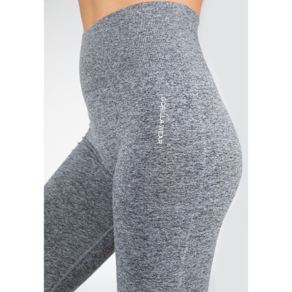 Gorilla Wear Quincy Seamless Leggings Grey Melange