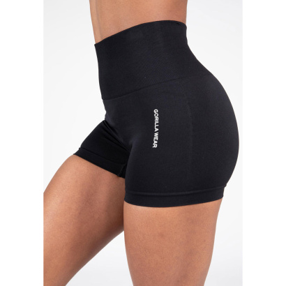 Gorilla Wear Quincy Seamless Shorts Black