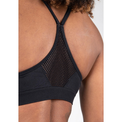 Gorilla Wear Quincy Seamless Sports Bra Black