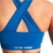 Better Bodies Scrunch Sports Bra Cobalt Blue