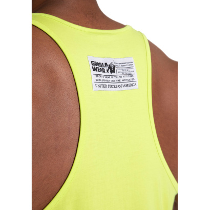 Gorilla Wear Classic Tank Top Wild Lime Gorilla Wear Classic Tank Top Wild Lime