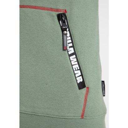 Gorilla Wear Georgia Zipped Hoodie Green Bay