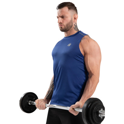 Gorilla Wear Easton Tank Top Blue Gorilla Wear Easton Tank Top Blue