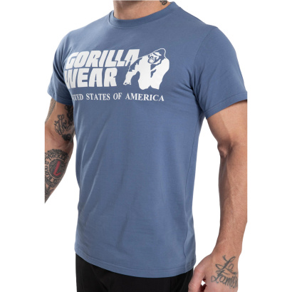 Gorilla Wear Classic T-Shirt Coronet Blue Gorilla Wear Classic T-Shirt Coronet Blue