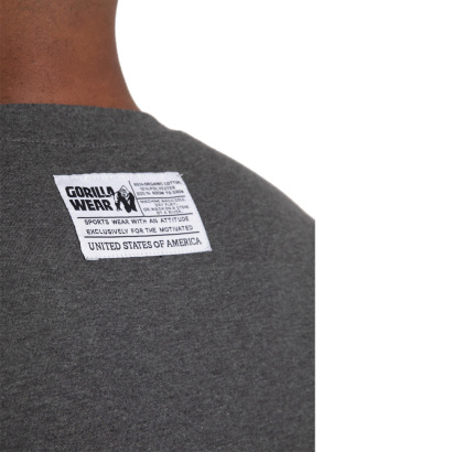Gorilla Wear Classic T-Shirt Dark Grey Gorilla Wear Classic T-Shirt Dark Grey
