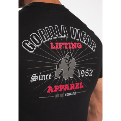 Gorilla Wear Oregon T-Shirt Black