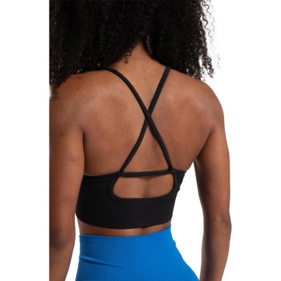 Gorilla Wear Olivia Seamless Sports Bra Black