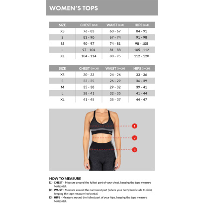 Gorilla Wear Olivia Seamless Sports Bra Black