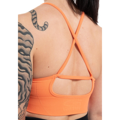 Gorilla Wear Olivia Seamless Sports Bra Peach