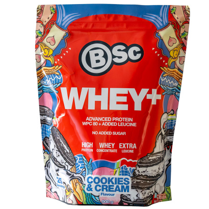 BSc Whey+ Proteinpulver 900 g