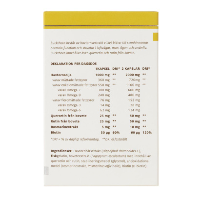 Elexir Pharma Buckthorn 60 caps