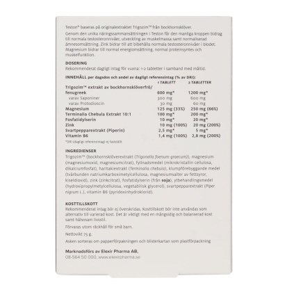 Elexir Pharma Teston Mann Balanse 60 tabs Elexir Pharma Teston Mann Balanse 60 tabs