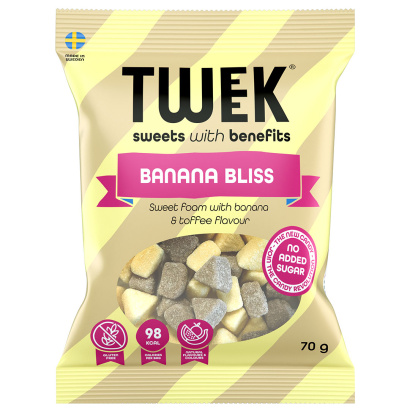 5 x Tweek Sweets 70 g Banana Bliss