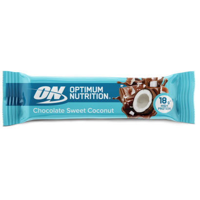 12 x Optimum Nutrition Chocolate Protein Bar 59 g Sweet Coconut