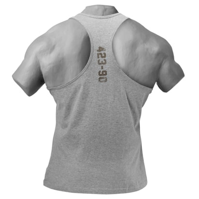 GASP Throwback Tank Greymelange