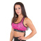 Gorilla Wear Hanna Sport Bra Black/Pink Gorilla Wear Hanna Sport Bra Black/Pink