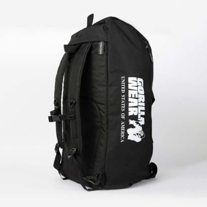 Gorilla Wear Norris Hybrid Gym Bag/Backpack Black