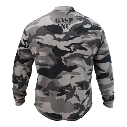 GASP Thermal Gym Sweater Tactical Camo GASP Thermal Gym Sweater Tactical Camo