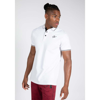 Gorilla Wear Delano Polo White
