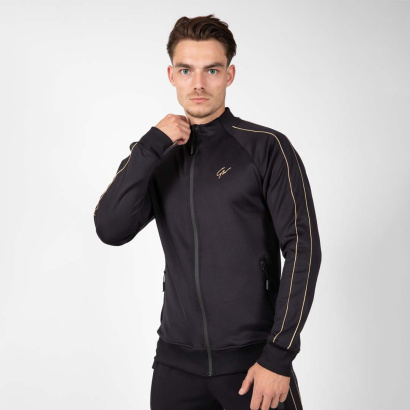 Gorilla Wear Wenden Track Jacket Black/Gold